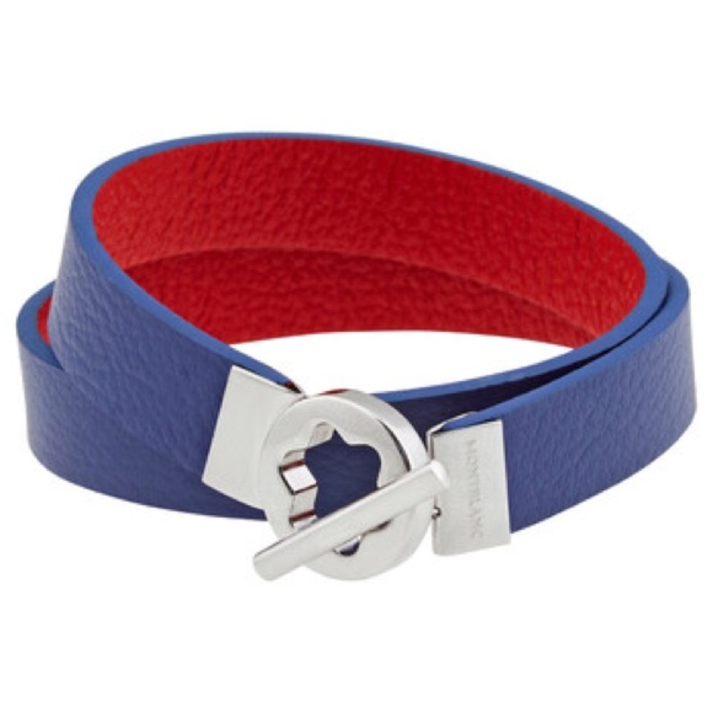 Montblanc Wrap Me Leather Double Faced Bracelet